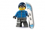 LEGO® Minifigúrka 8805 - Snowbordista